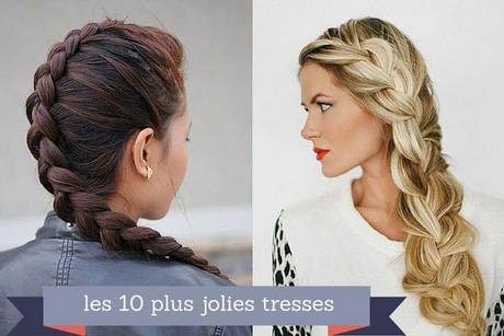 Coiffure tresse natte