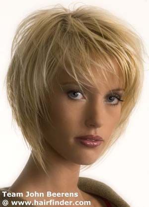 Coupe cheveux carre original