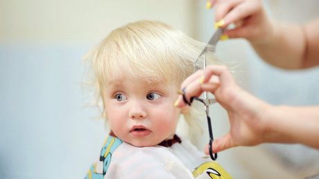 Coupe cheveux pour enfant