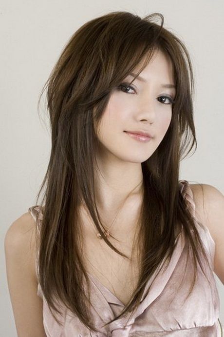 Coupe originale cheveux long