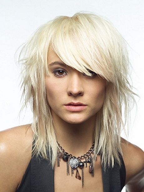 Coupe originale cheveux long