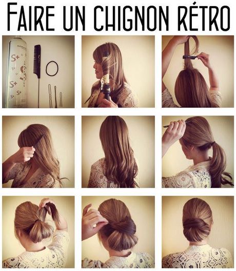 Faire un joli chignon