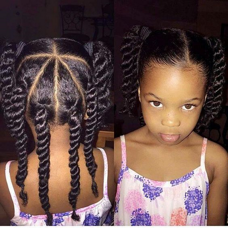 Idée de coiffure pour petite fille