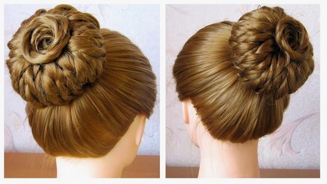 Modele chignon simple