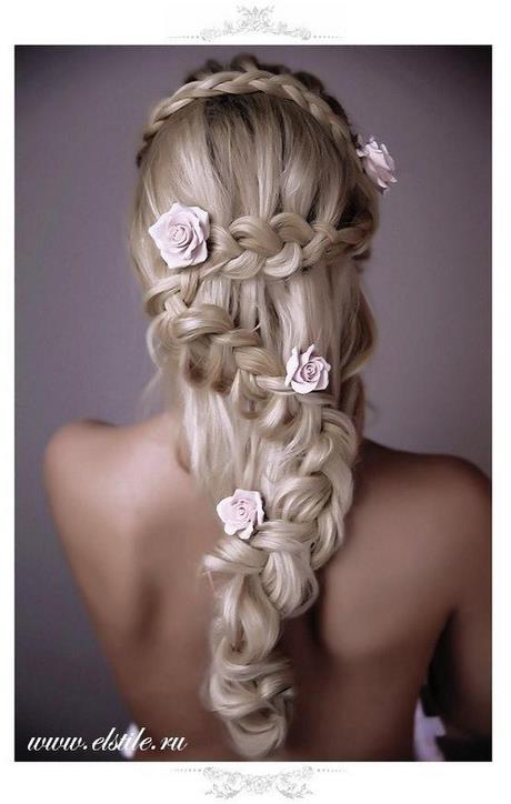 Tresse mariage cheveux long