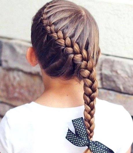 Tresse mariage petite fille