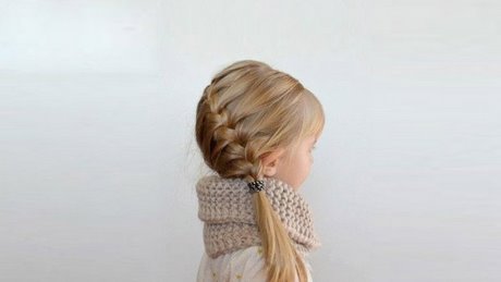 Tresse petite fille