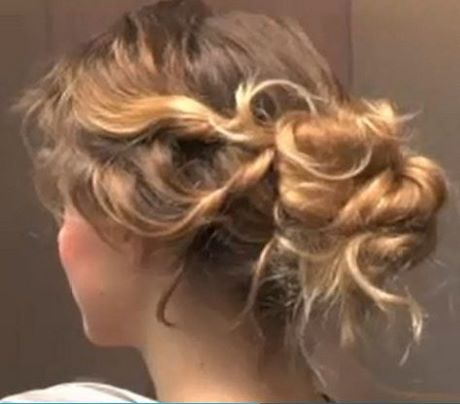 Tuto chignon flou