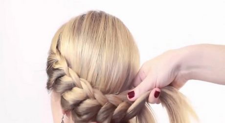 Tuto chignon tresse coté