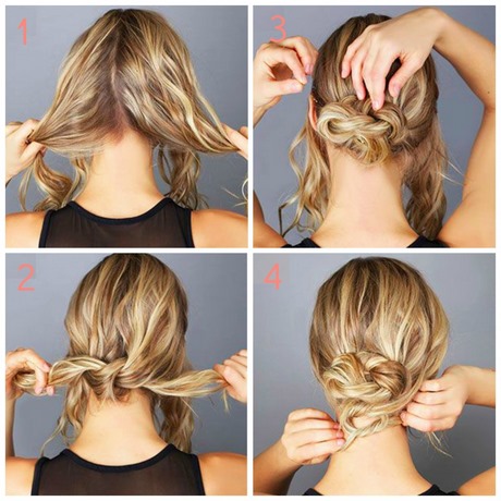 Tuto chignon tresse coté