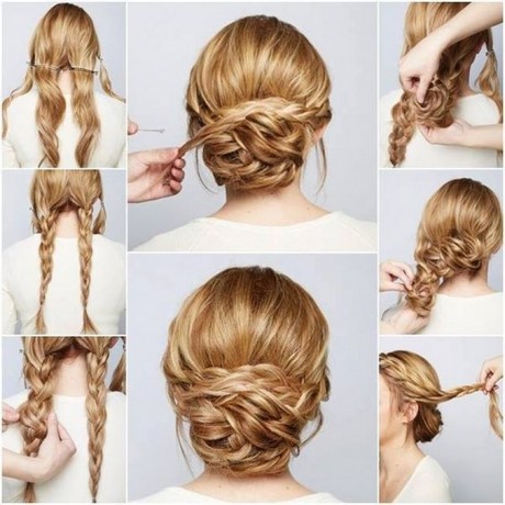 Tuto chignon tresse coté
