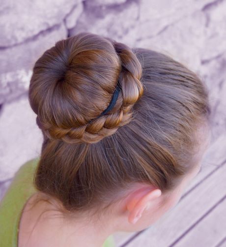 Tuto chignon tresse coté