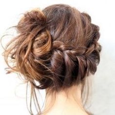 Tuto chignon tresse coté