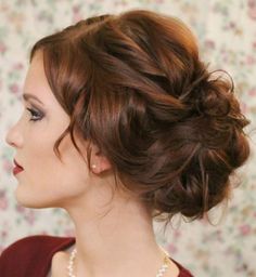 Chignon décoiffé