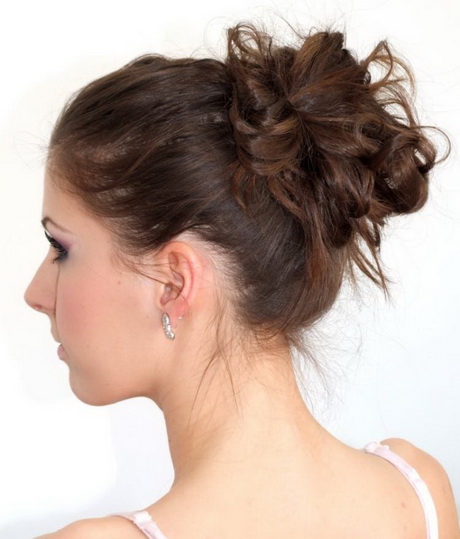 Chignon décoiffé