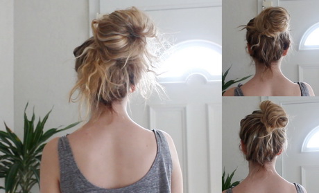 Chignon décoiffé