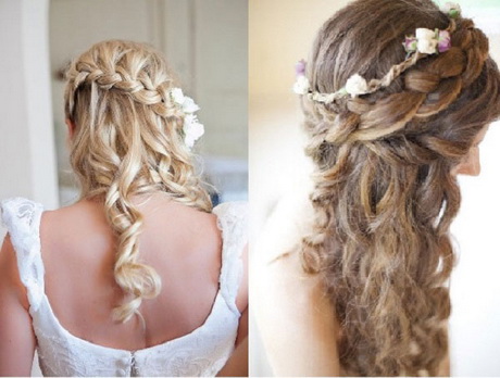 Coiffure de mariée tresse