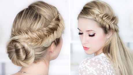 Coiffure femme soirée mariage