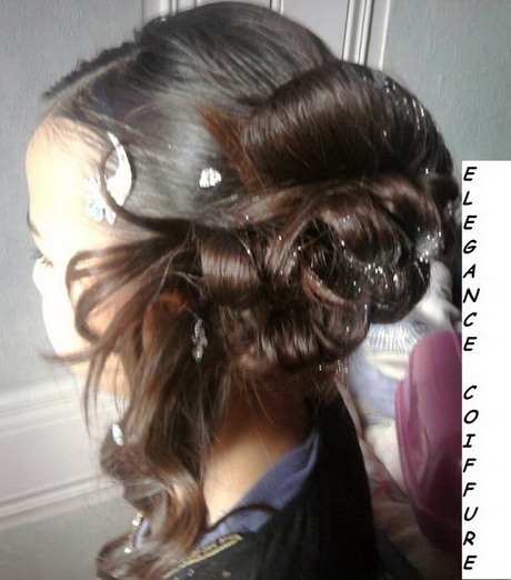 Coiffure mariage pour ado