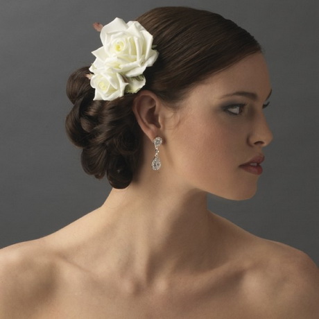 Fleur coiffure mariage