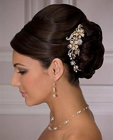 Modèle de coiffure de mariée