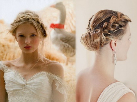 Tresse pour un mariage