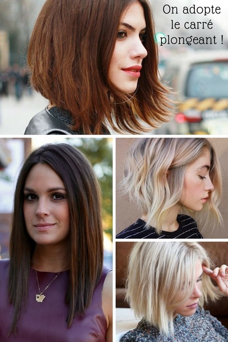 Balayage coupe carré