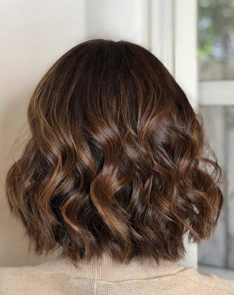 Balayage coupe carré