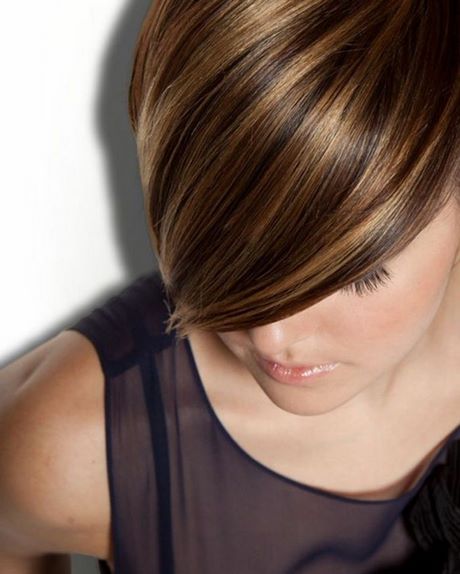 Balayage coupe courte