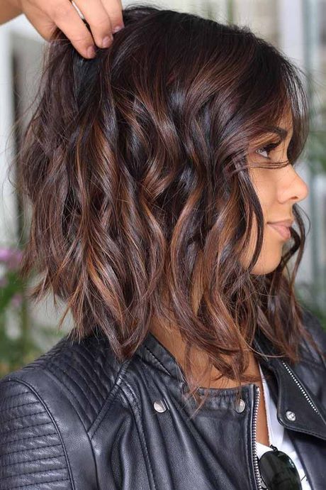 Balayage coupe courte