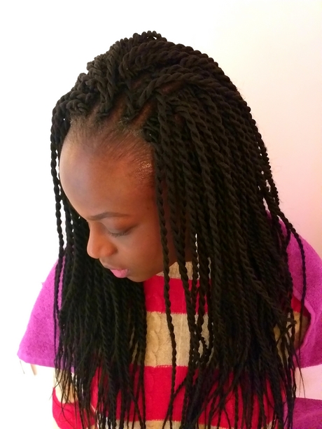 Coiffure africaine tissage long