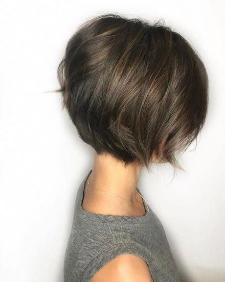 Coupe boule dégradée femme