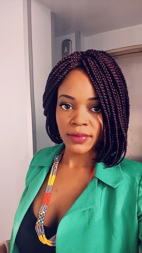 Coupe carre tresse africaine