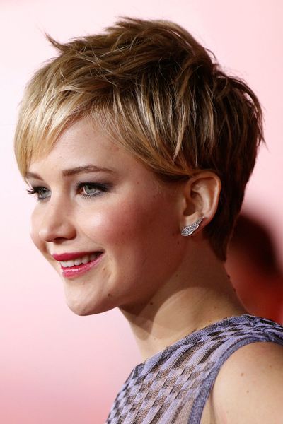 Coupe courte jennifer lawrence