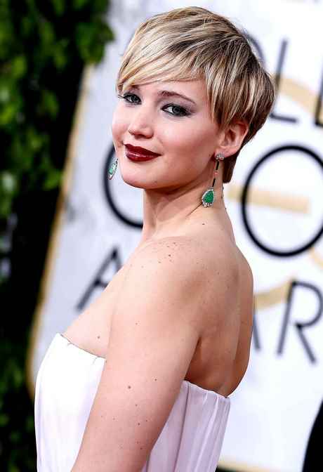 Coupe courte jennifer lawrence