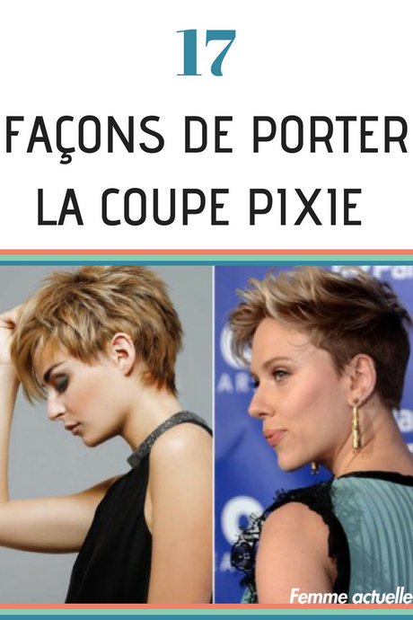 Coupe courte pixie