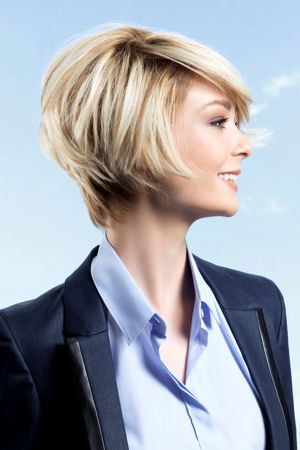 Coupe femme boule courte