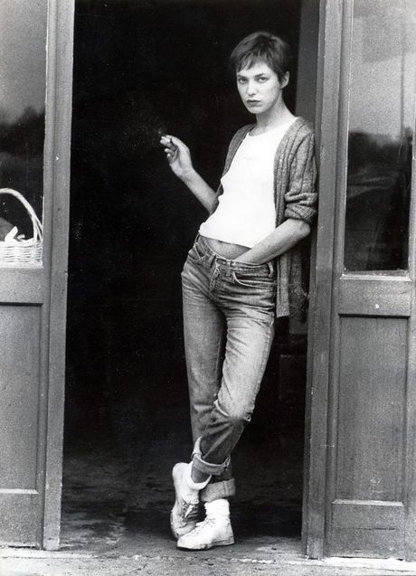 Jane birkin cheveux courts