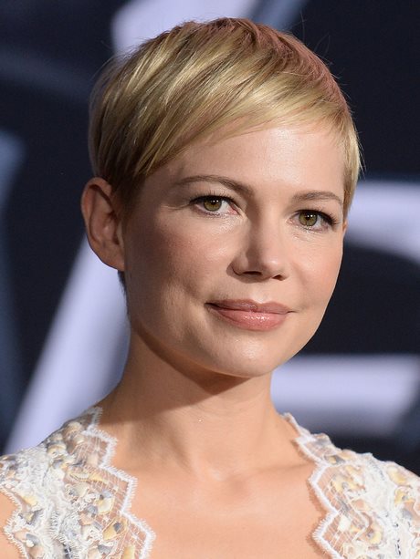 Michelle williams coupe courte