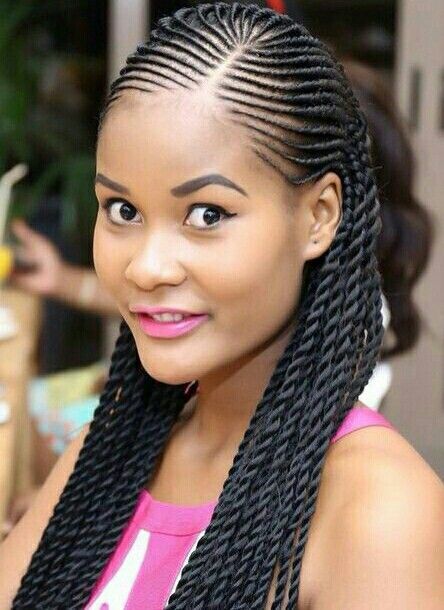 Modele coiffure meche africaine