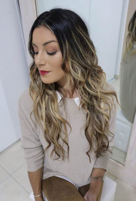 Boucle wavy cheveux long