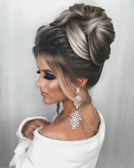 Chignon soiree mariage