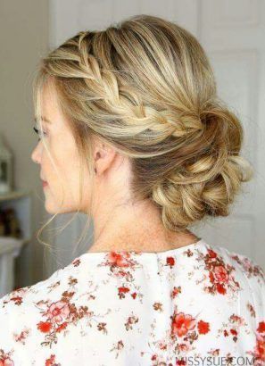 Coiffure boheme chic cheveux mi long