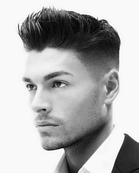 Coiffure homme dégradé mi long