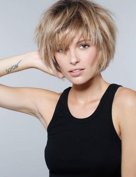 Coupe carré femme cheveux fins