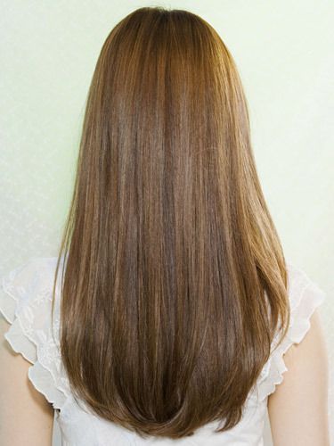 Coupe cheveux long arrondie