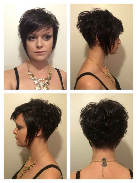 Coupe de cheveux femme long devant court derriere