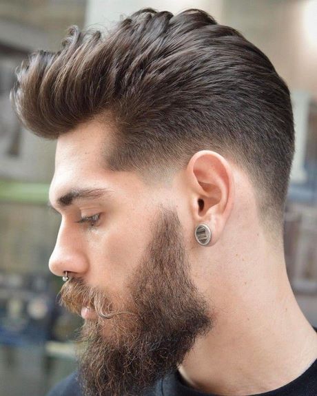 Coupe de cheveux long homme dégradé