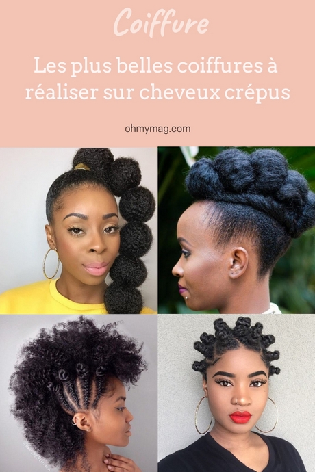 Modele cheveux afro