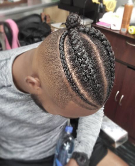 Tresse pour cheveux court homme